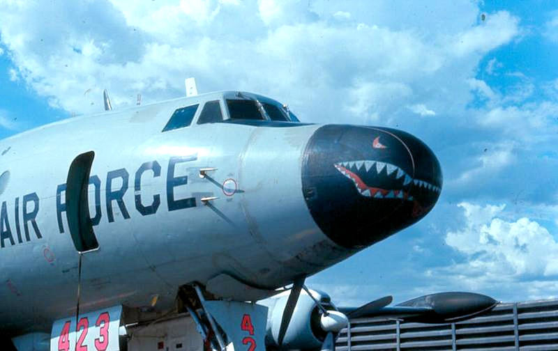 Shark mouth was contagious in Nam